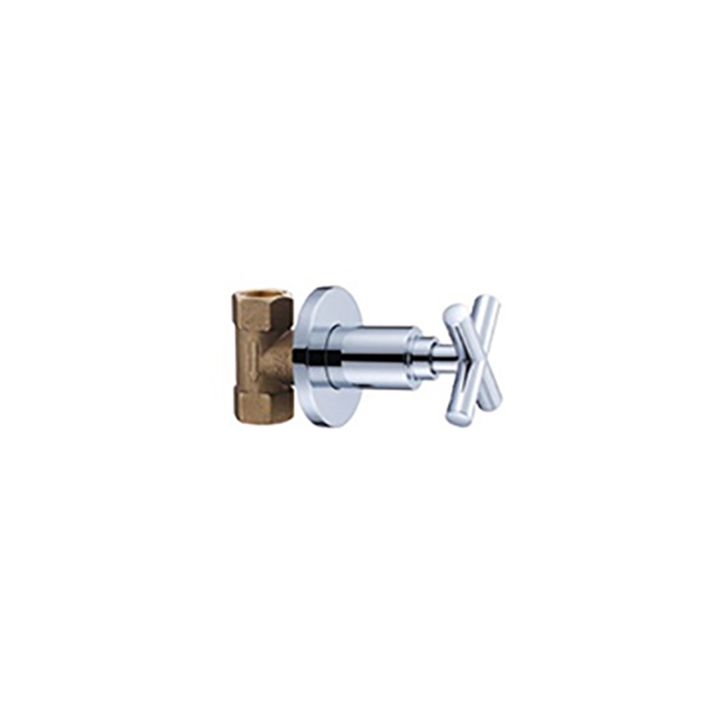 ZILVER BRIGHT CONC STOP COCK ::ID:: EAF01B1/2