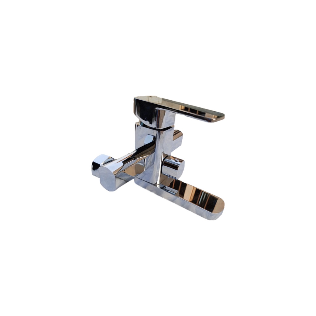 ZILVER CUBE BATH MIXER ::ID:: PLB1238Z