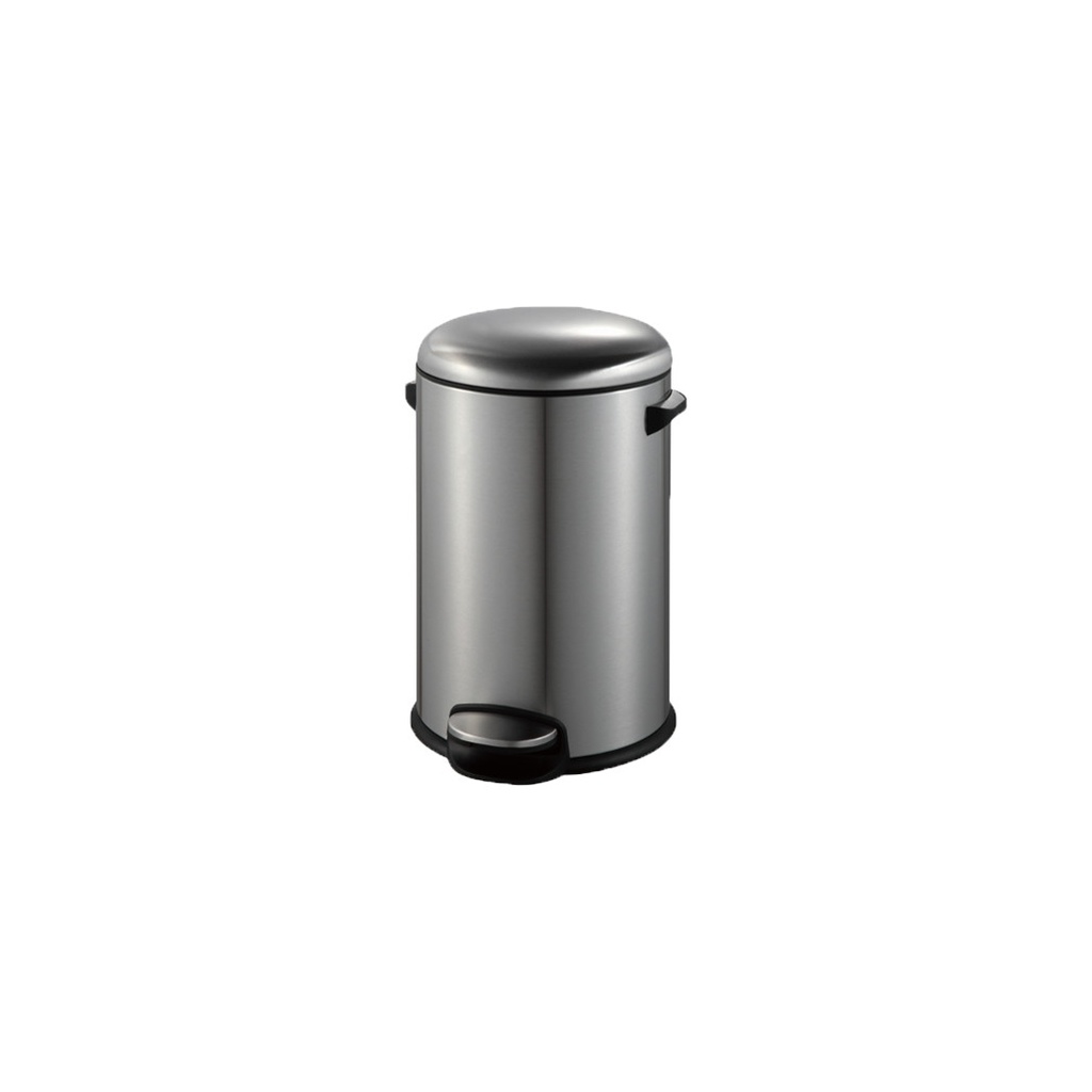 ZILVER DUSTBIN WITH LID 5 LITER (S.S) ::ID:: ZDB101CH