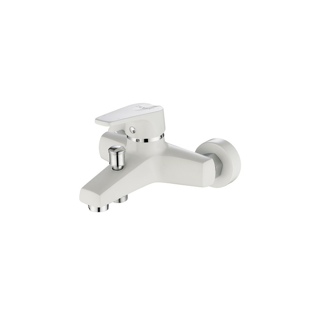 ZILVER ECONEUE BATH  MIXER WHITE ::ID:: ED309W