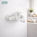 ZILVER BATH MIXER WHITE ::ID:: ED309W