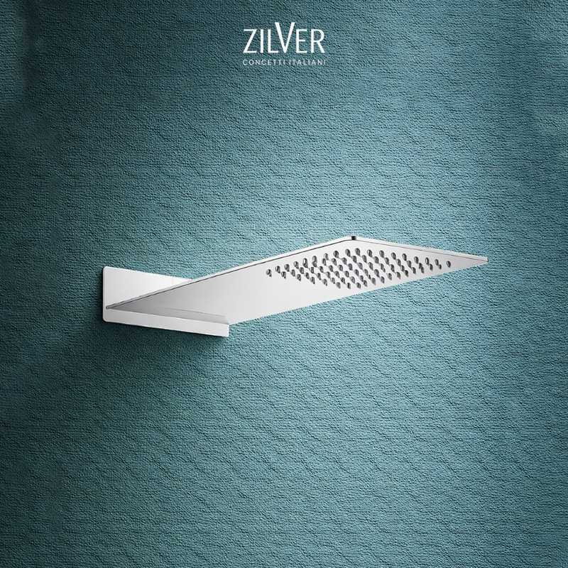 ZILVER ONE PIECE SHOWER ROUND  (SUS004)