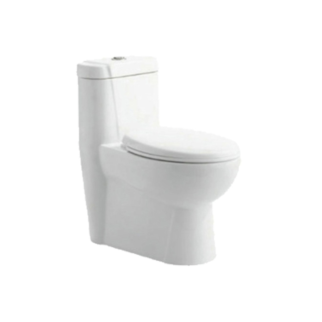 ZILVER ONE PIECE TOILET WITH HSC ::ID:: ZTOT108