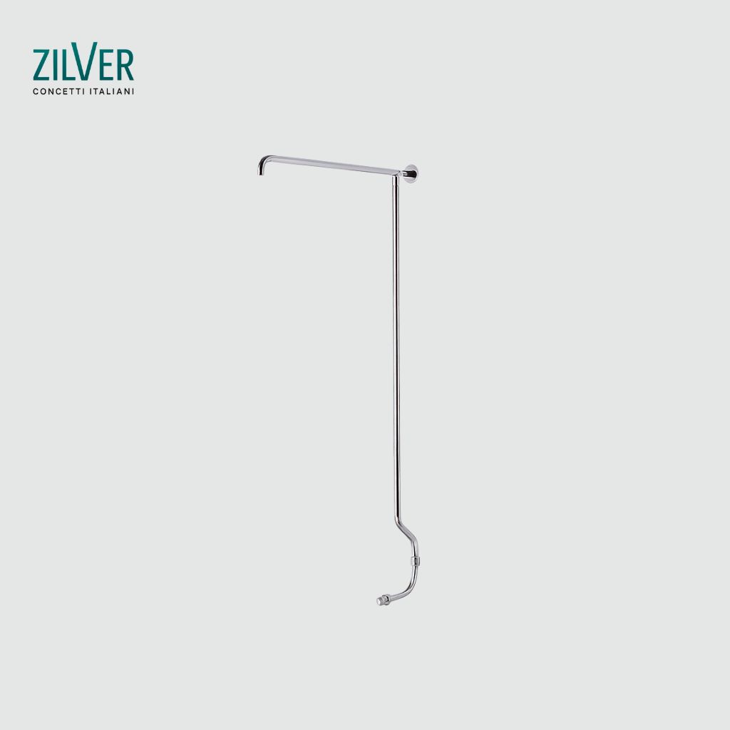 ZILVER OPEN SHOWER ROD (ZQWS01N)