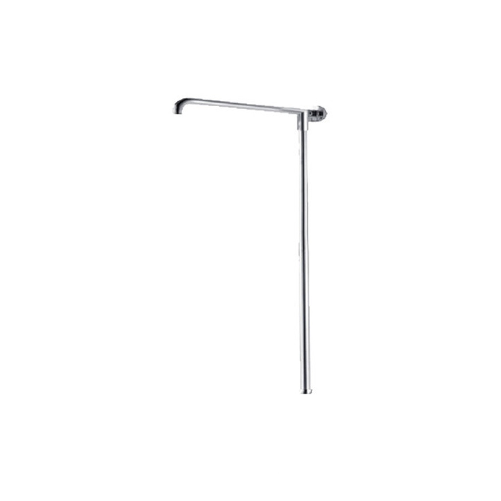 ZILVER OPEN SHOWER ROD WITHOUT BAND TUBE ::ID:: ZQWS01N-WBT