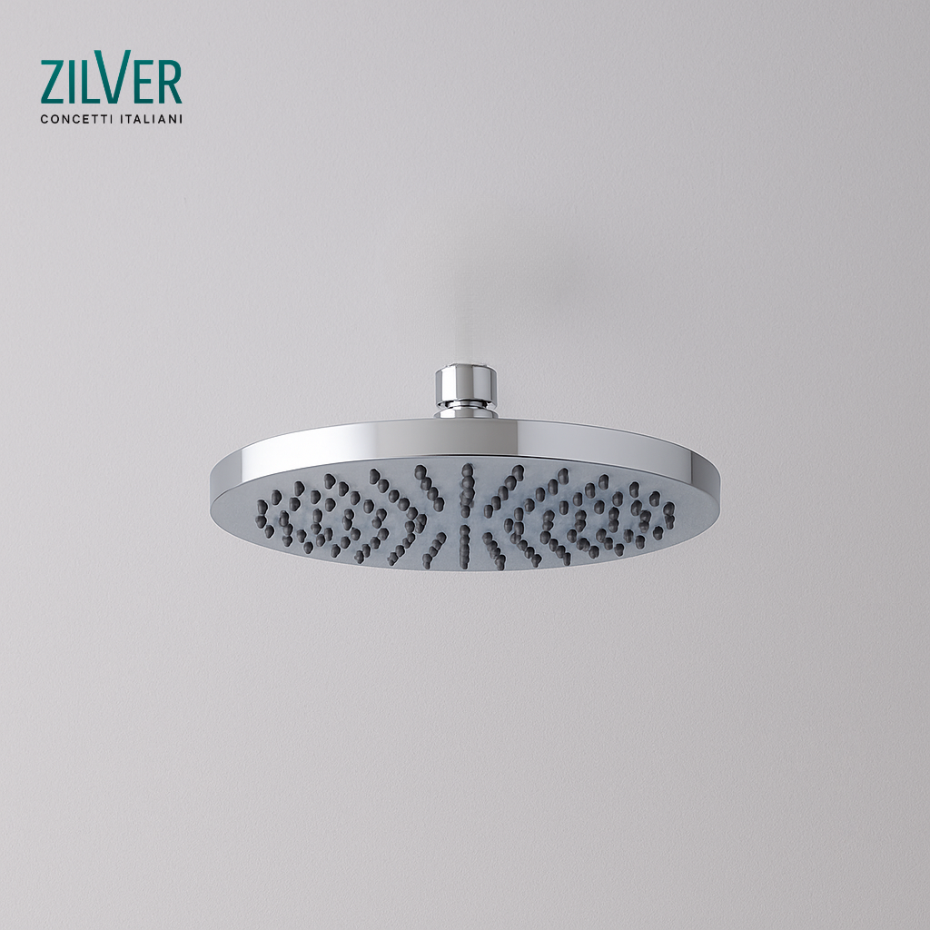 ZILVER RAINSHOWER ABS ROUND (ZRS101)