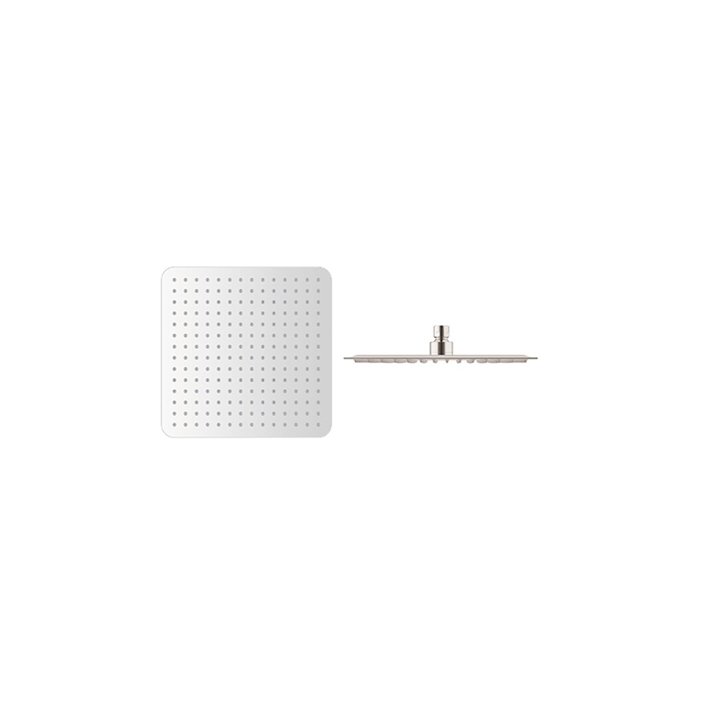 ZILVER RAINSHOWER BRASS ROUND 200X8MM 8" ::ID:: ROA0802