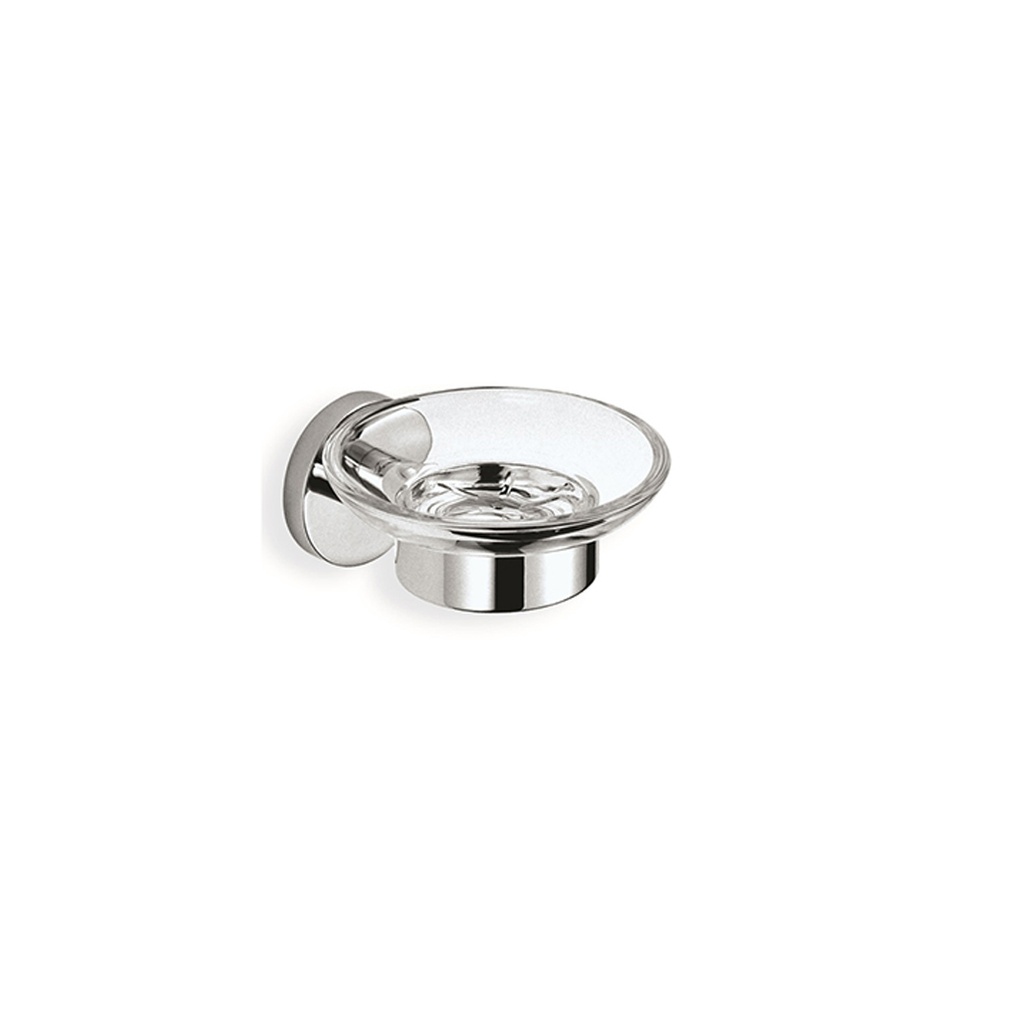 ZILVER ROUND SOAP DISH 0596 ::ID:: 0596