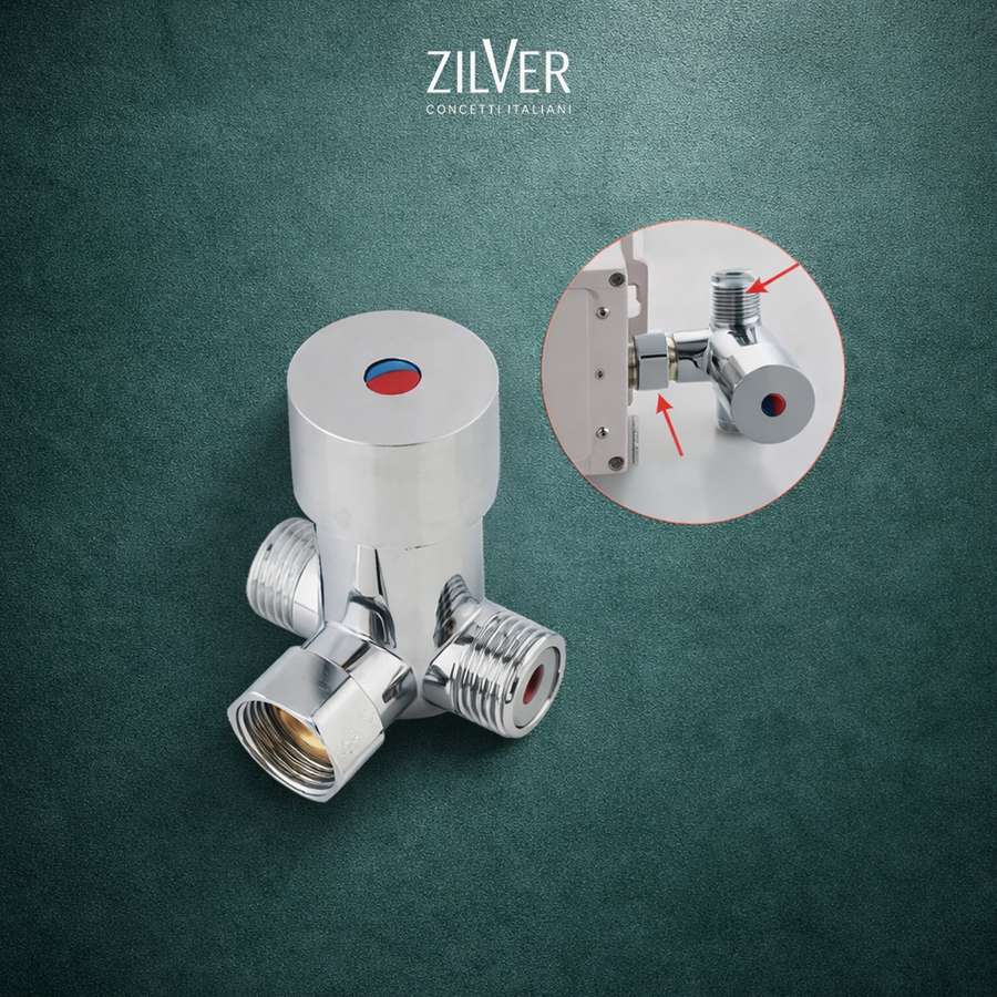 ZILVER SENSOR MIXER VALVE  FOR MIXING  (TWS002)