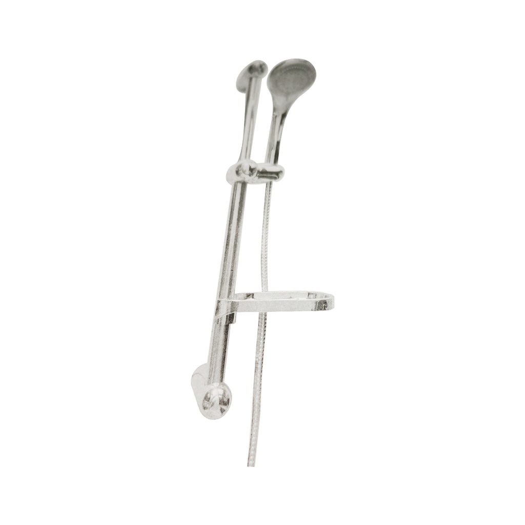 ZILVER SHOWER SET SS ROD AND ADJ SHOWER ::ID:: J0105N
