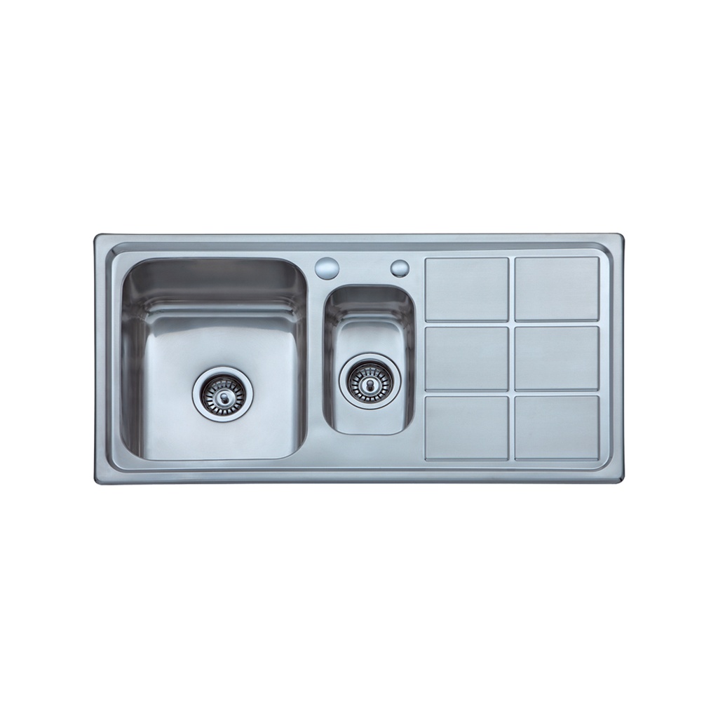 ZILVER SINK 1.5 BOWL + TRAY+ WASTE ::ID:: OSLO1500