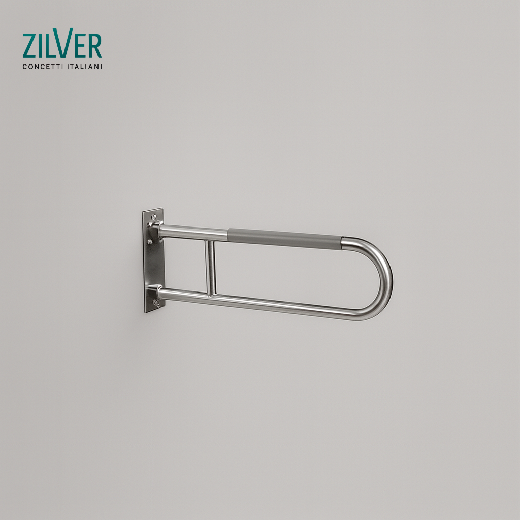 Zilver Grab Bar Up Lift U Shape Dia 32 ::ID:: ZHBU011