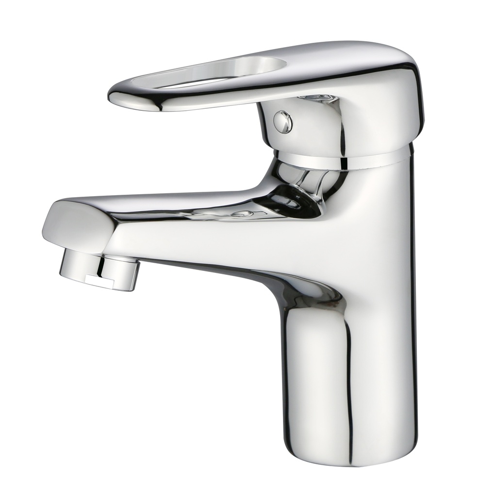 Zilver Stark Basin Mixer Normal ::ID:: RG1001