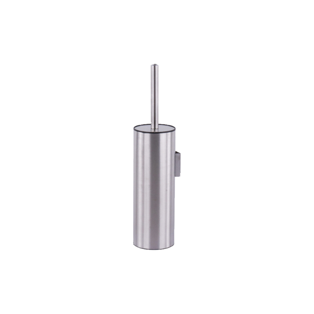 Zilver Toilet Brush With Back Wall Bracket SS :ID:: ZTB002