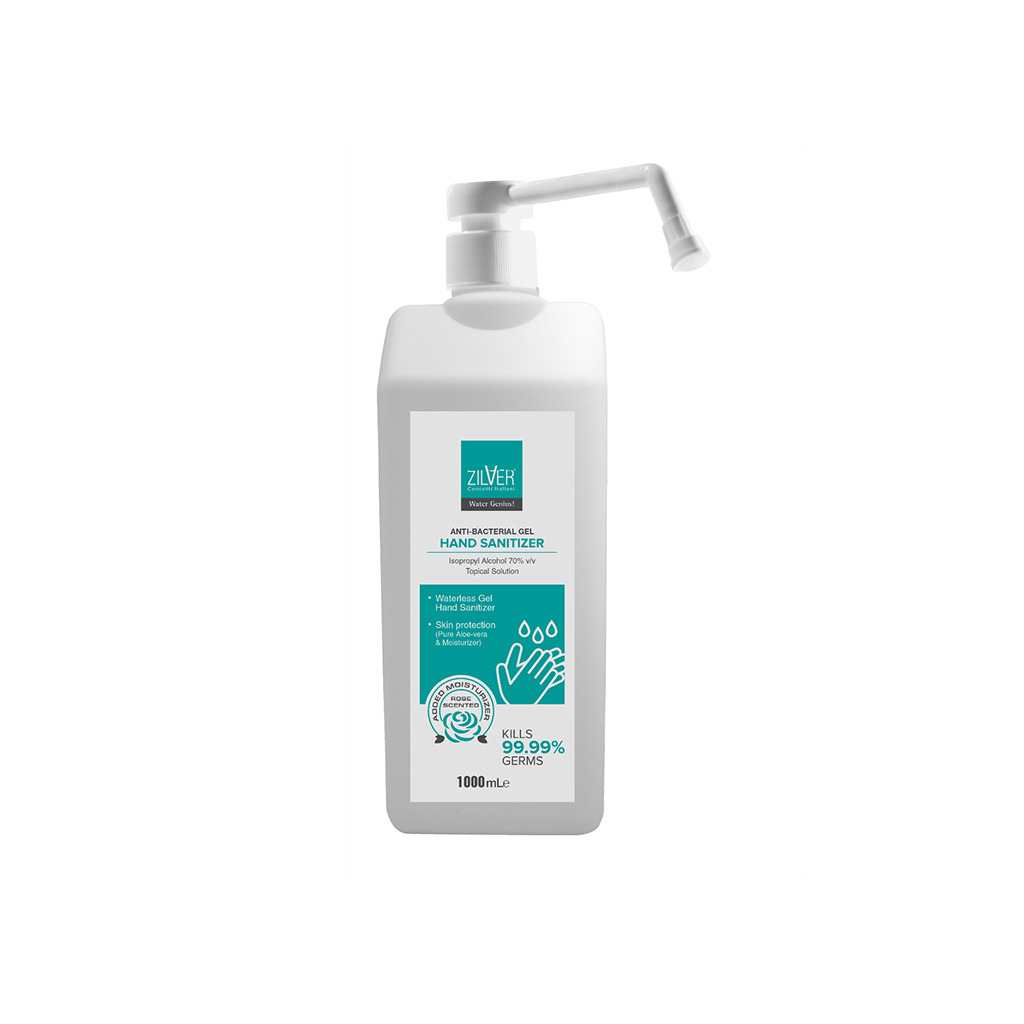 Zilver Sanitizer Gel 1000ml ::ID:: ZSAN02