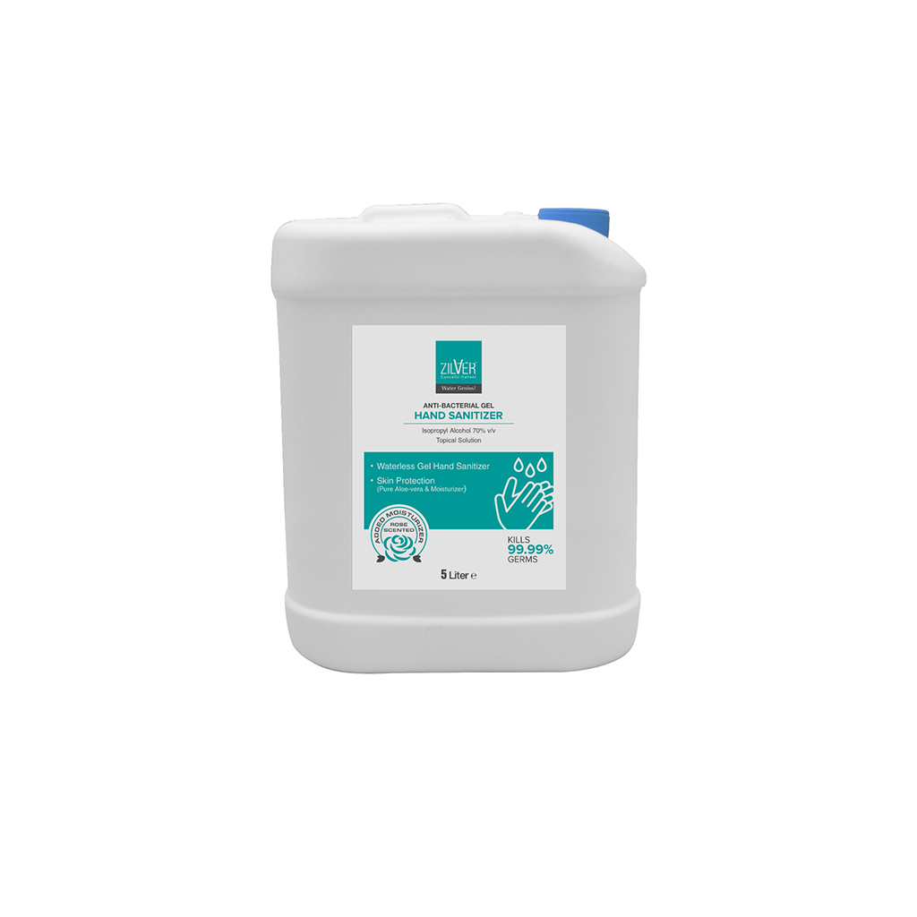 Zilver Sanitizer Gel 5 LTR ::ID:: ZSAN03