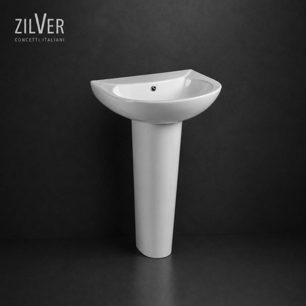 ZILVER PEDESTAL BASIN ZPDB101 ::ID:: ZPDB101