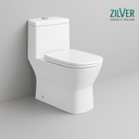Zilver Toilet One Piece With UF Seat Cov ::ID:: ZTOT104