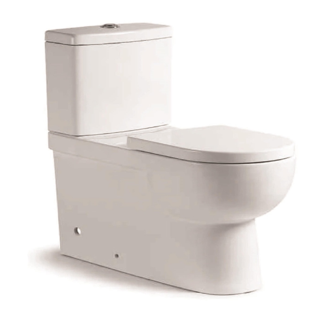 Zilver Two Piece Toilet With PP-Seat ::ID:: ZTOT135