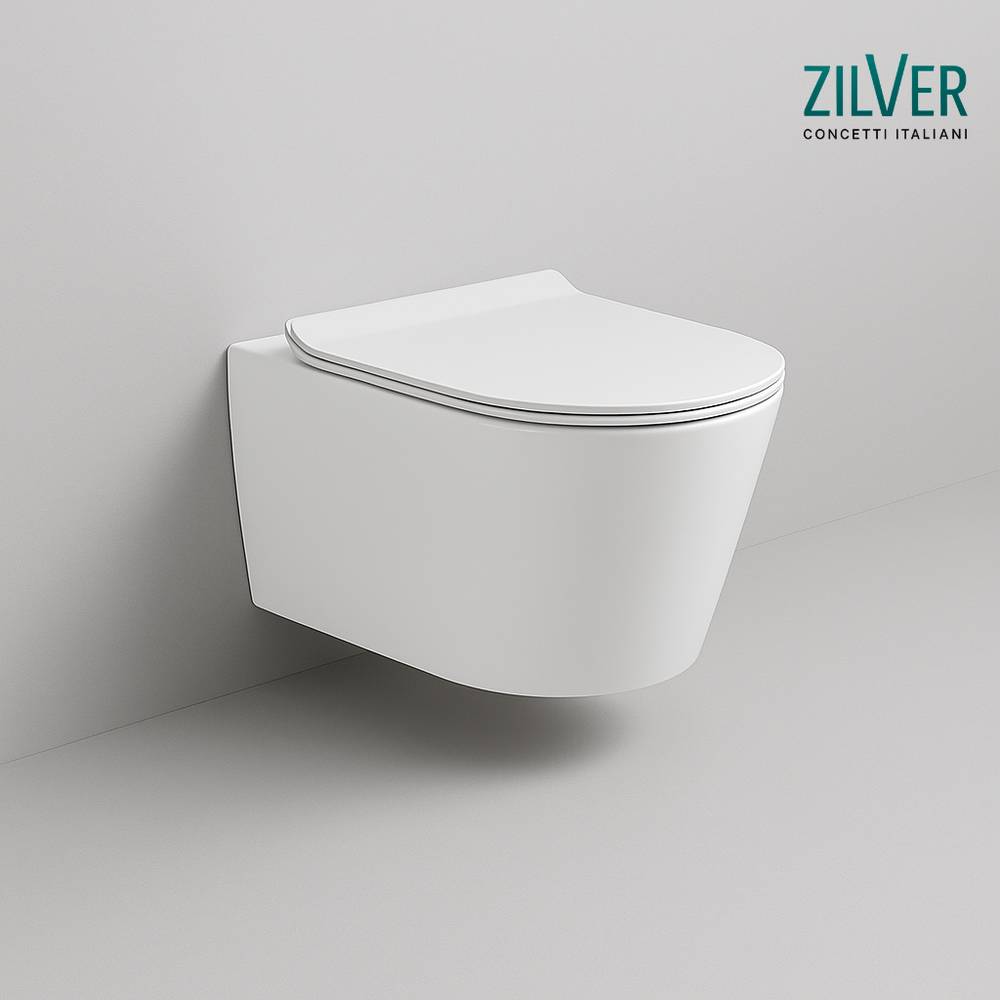 Zilver Wall-Hung Toilet Heavy  (ZWHT102)