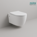 Zilver Wall Hung Toilet Tornado Flush ::ID:: ZWHT109