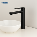 Smart Boon Basin Mixer Long Black  ::ID:: SBOO100BLK