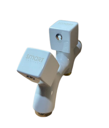 Smart Double Bib Tap ::ID:: SGX1200WHT