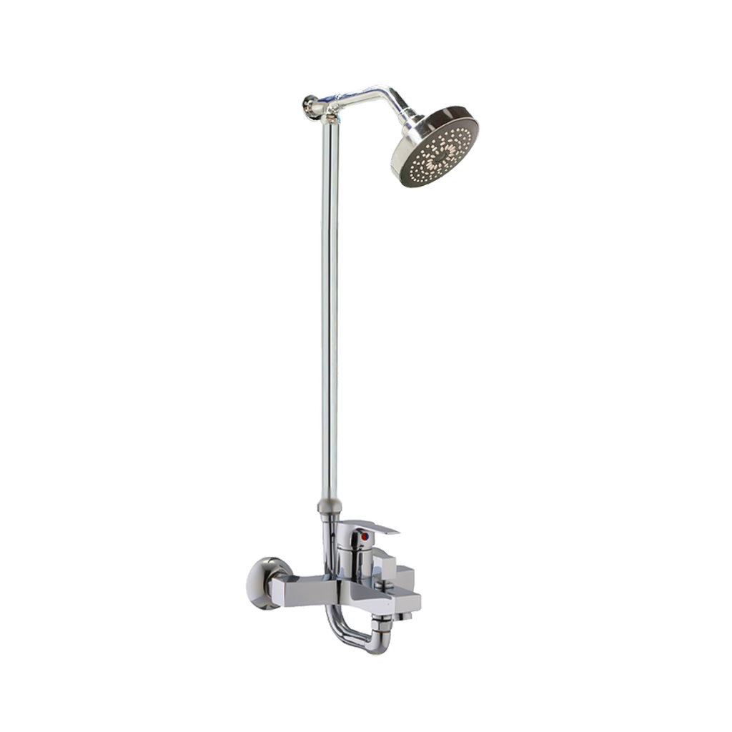 Smart Miami Bath Mixer with Open Rod and Shower ::ID:: SMMI500