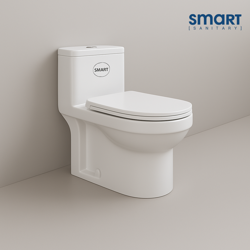Smart One-Piece Toilet, Hydraulic Soft-Close Seat (STOT212)