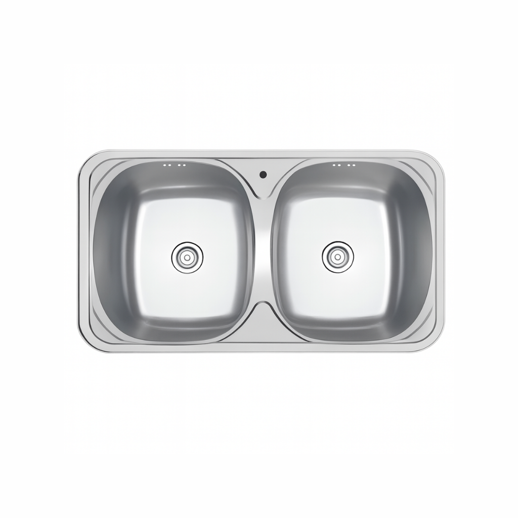 Smart Sink Double Bowl 20x36 ::ID:: SKS02