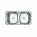 Smart Sink Double Bowl 20x36 ::ID:: SKS02