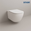 Smart Wall-Hung Toilet, Square Profile — Dual-Flush 6/3L (SWHT206)