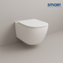 Smart Wall-Hung Toilet, Square Profile — Dual-Flush 6/3L (SWHT206)