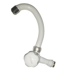 Smart Wall Mounted Sink Tap White  :: SPK002WHT