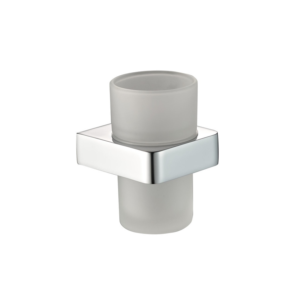 ZILVER GLASS HOLDER BRUSH GOLD::ID:: 0665BG