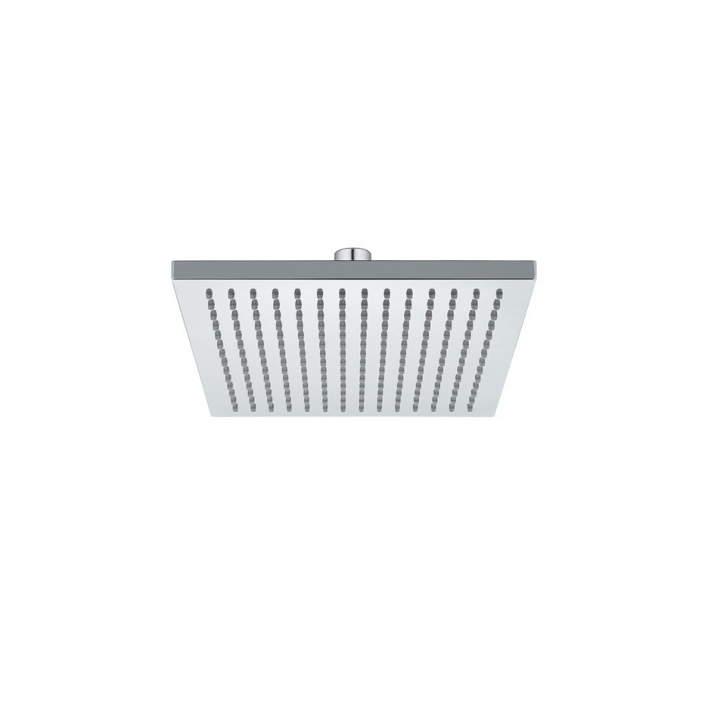 ZILVER RAINSHOWER ABS SQUARE 8 "X 8"-::ID::ZRS201