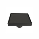 Smart Floor Drain 6x 6 SS Black tile fixing ::ID:: SFD04BLK
