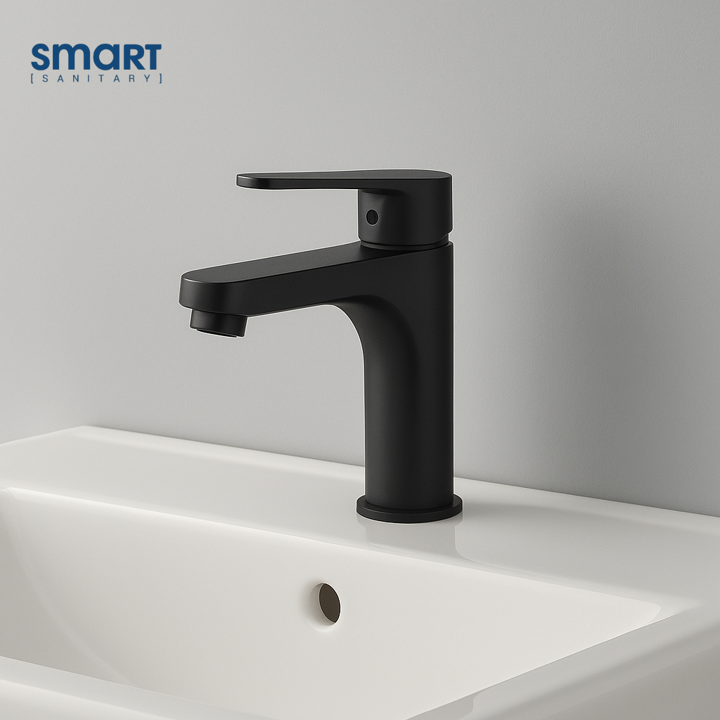Smart Basin Mixer – Matt Black (SBT1001BLK)