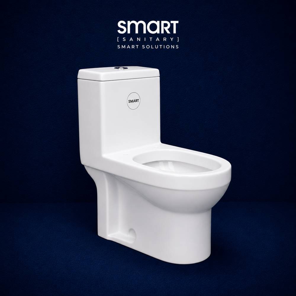 Smart One Piece Toilet without Seat Cover ::ID:: STOT203NS