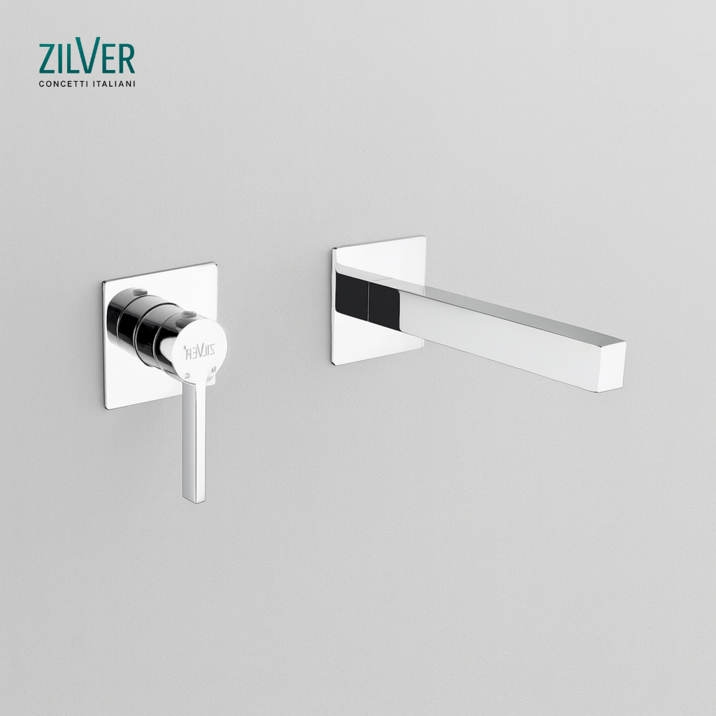Zilver Wall Mounted Basin Mixer (AM200)