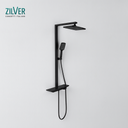 Zilver Luxury Bath Shower Mixer Set (AM500BK)