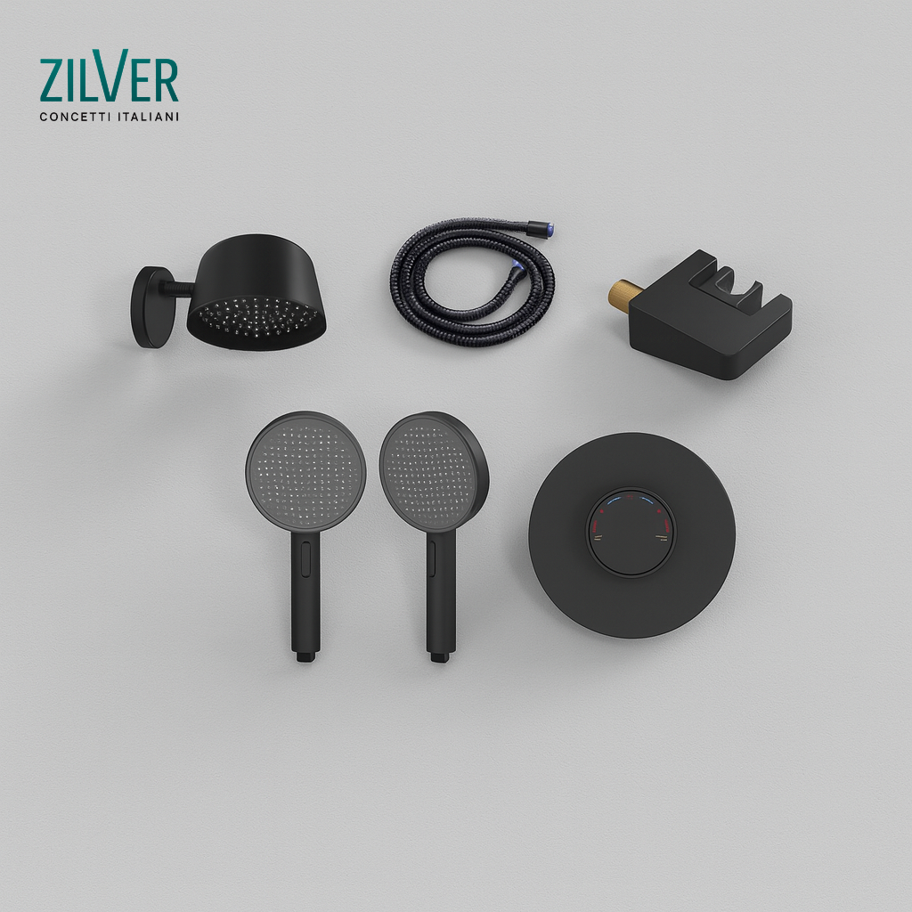 Zilver New Concealed Shower (ZCSS01MB)