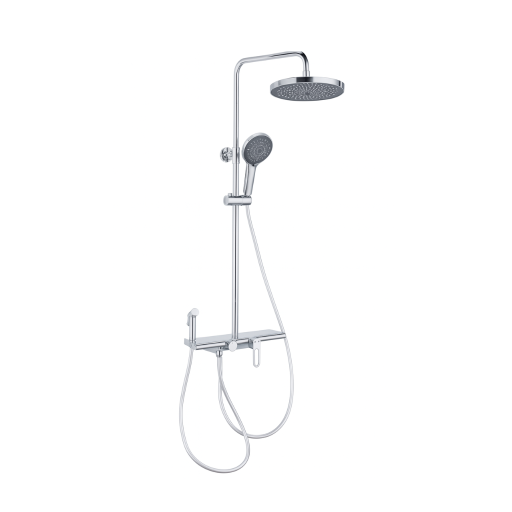 Zilver Open Shower Set ::ID:: ZLSS002