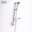 Zilver Slide Bar Shower Set with Adjustable Hand Shower (J0105)