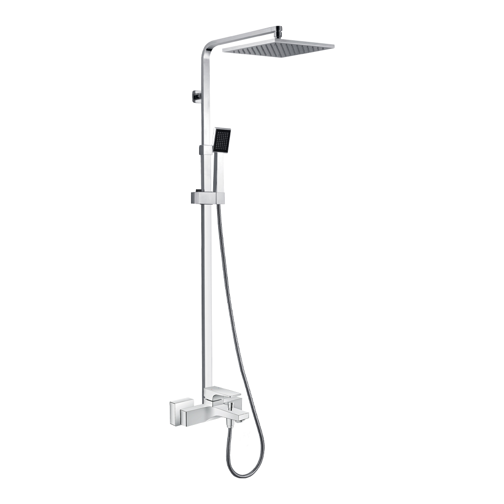 Zilver Cliff Bath Mixer w/ Open Shower Rod & hand sh ::ID:: ZCLF500A