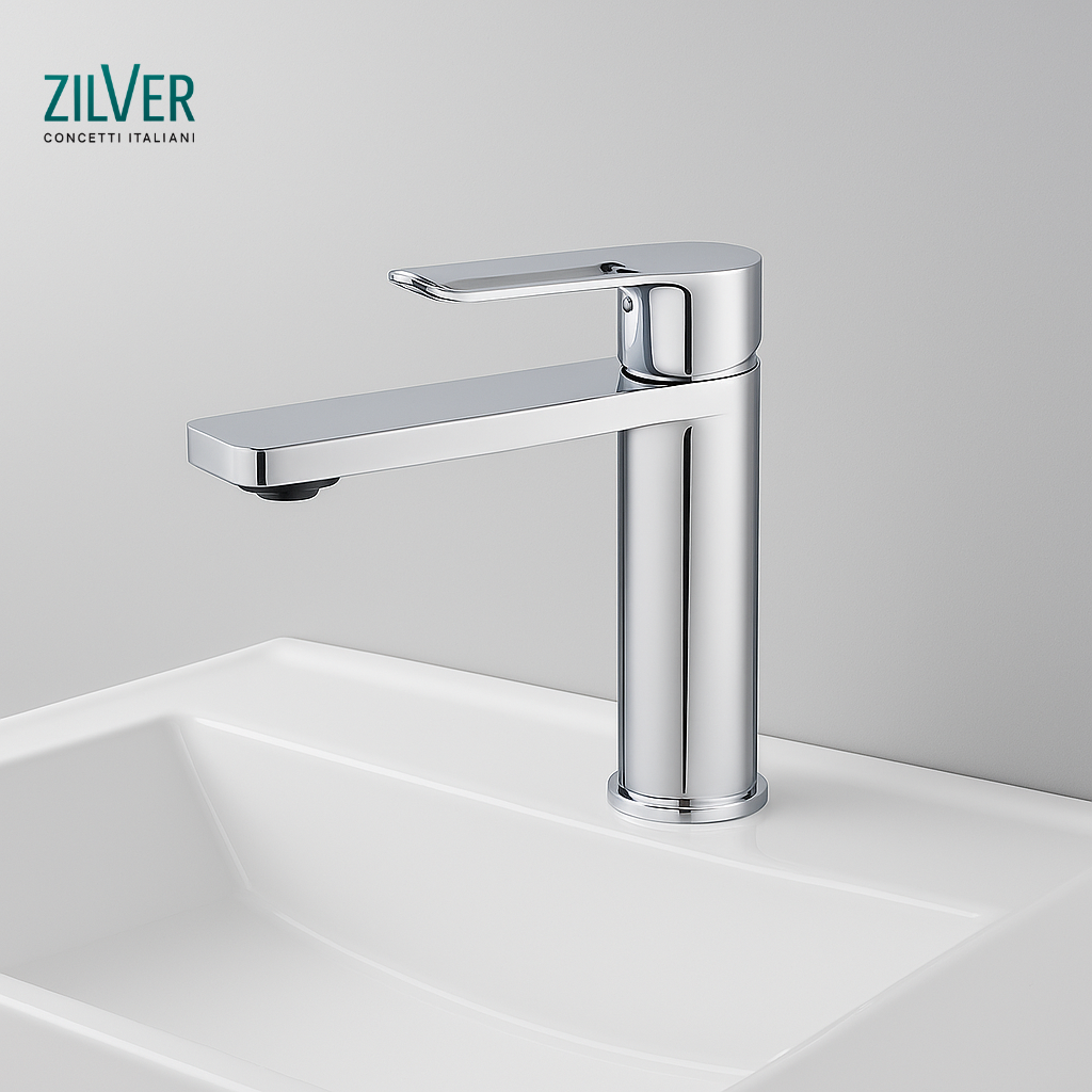 ZILVER ARC BASIN MIXER NORMAL- (ZARC1001)