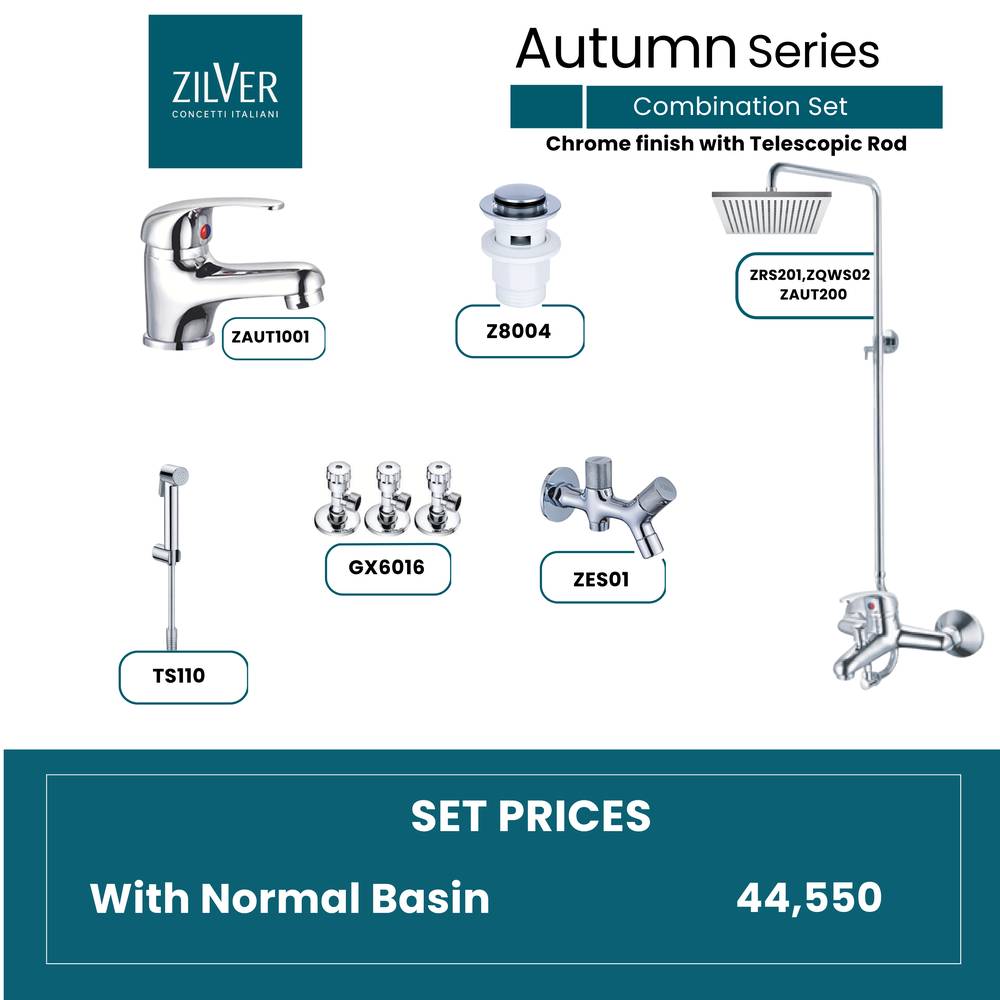Zilver Autumn Bathroom Set (ZABS)