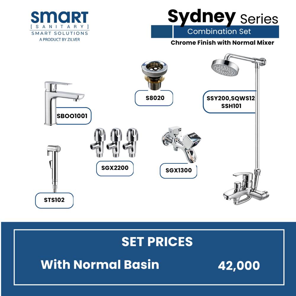 Smart Sydney Series with Normal Basin Mixer ID::SSY01