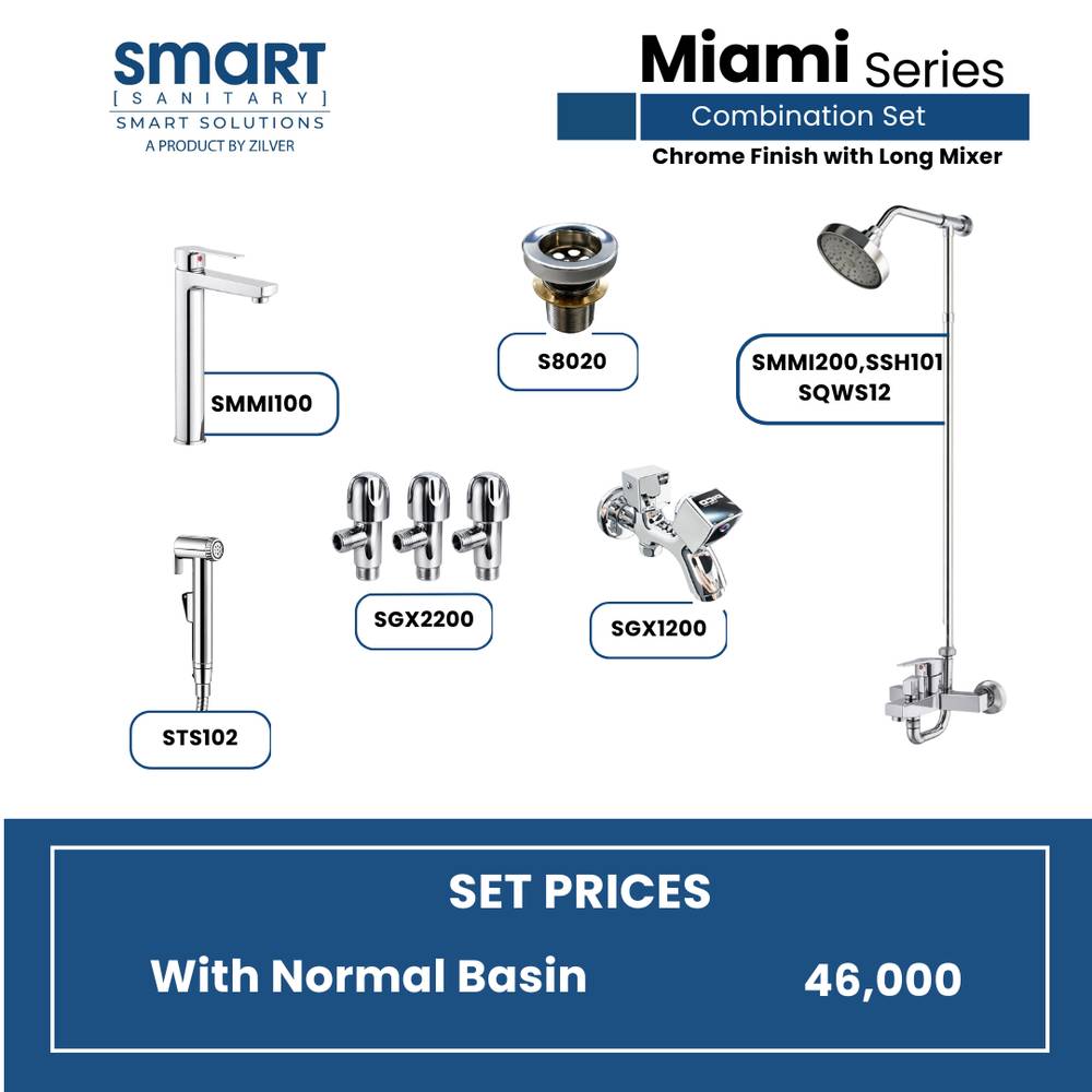 Smart Miami Complete Bathroom Set ID::SMMI04