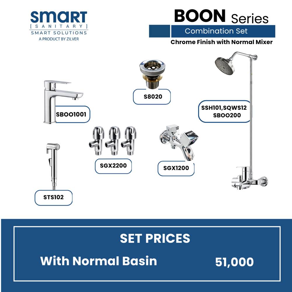 Smart Boon Series with Normal Basin Mixer ID::SBOO001
